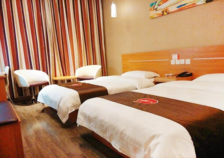 Thank Inn Chain Hotel Shanxi Shangluo Shanyang Nanxin Street Exteriör bild