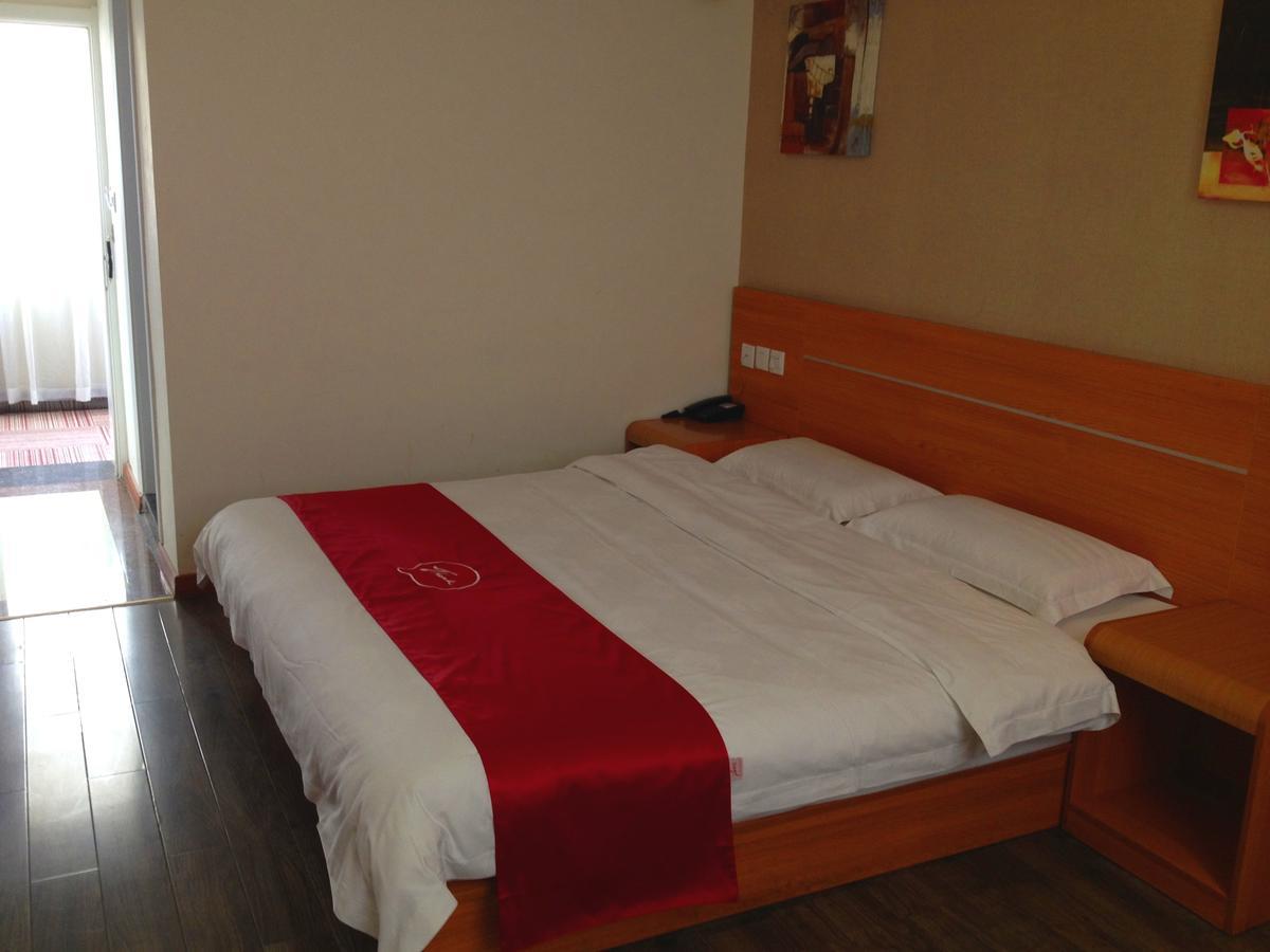 Thank Inn Chain Hotel Shanxi Shangluo Shanyang Nanxin Street Exteriör bild