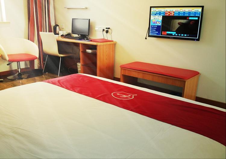 Thank Inn Chain Hotel Shanxi Shangluo Shanyang Nanxin Street Exteriör bild
