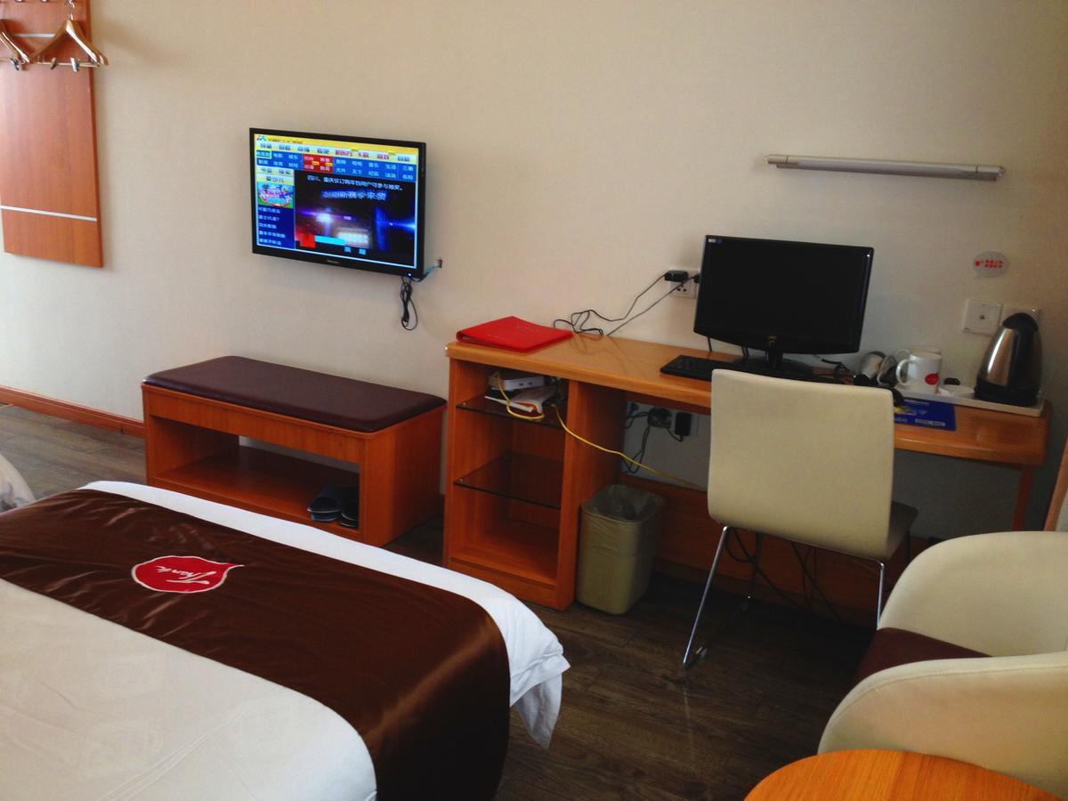 Thank Inn Chain Hotel Shanxi Shangluo Shanyang Nanxin Street Exteriör bild